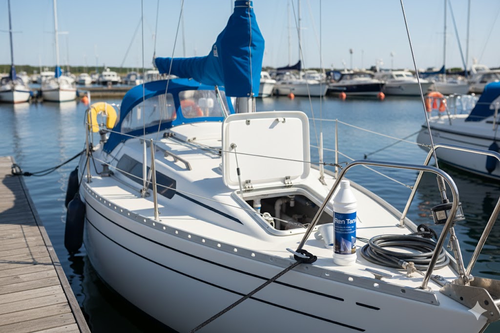 Sådan holder du din vandtank ren i båden hele sæsonen