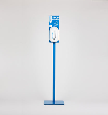 Hånddispenser Pro Hvid inkl. stander (Blå)