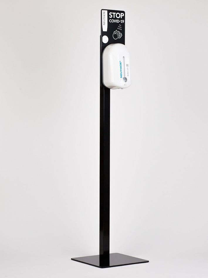 Hånddispenser Pro Hvid inkl. stander (Sort)